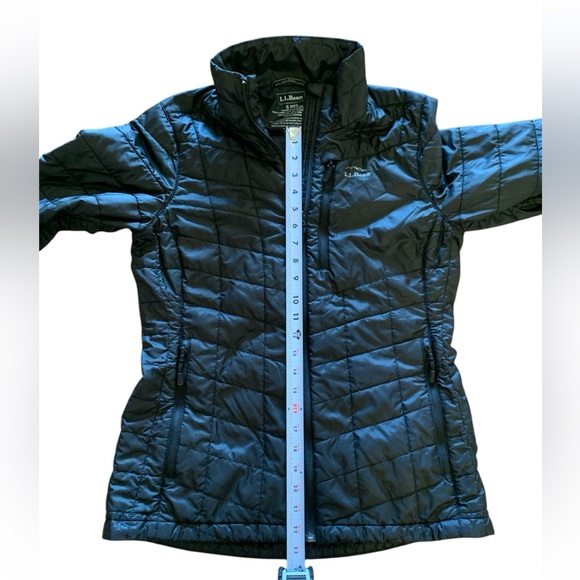 L.L.Bean PrimaLoft packaway jacket Women’s small S black - Picture 11 of 11